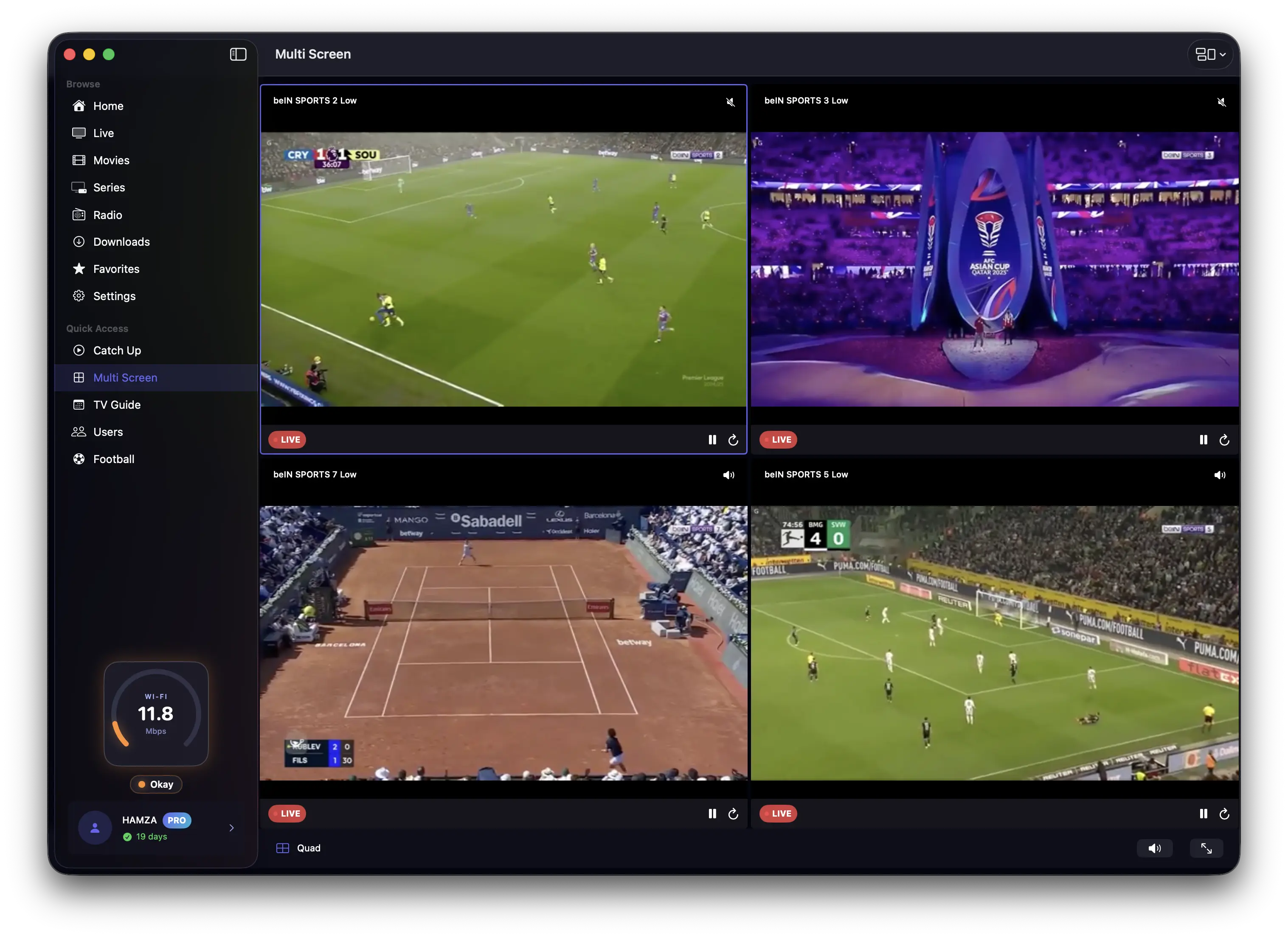 4 Screen Multiview